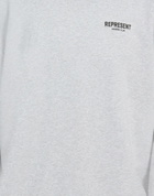 Represent Mens Sweatshirt Light in Grey