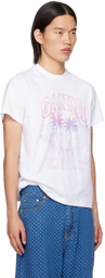 GANNI White Cocktail T-Shirt