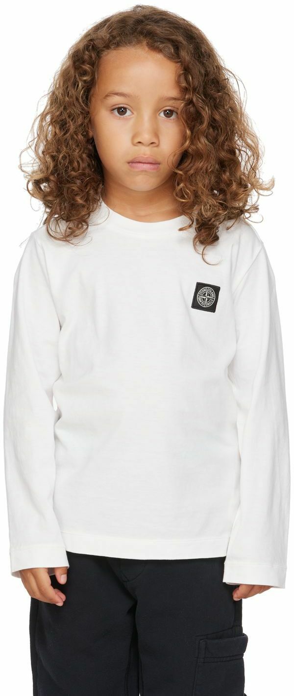 Stone island junior long sleeve t shirt online