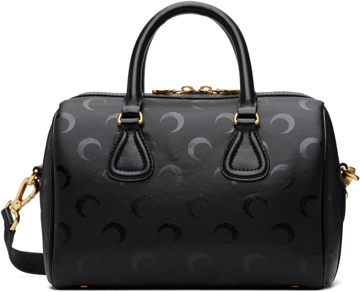 Photo: Marine Serre Black Moon Canvas Strike Bag