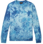 PS Paul Smith - Tie-Dyed Cotton Sweater - Blue