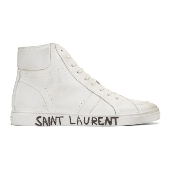 Photo: Saint Laurent White Joe Sneakers