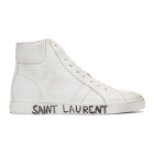 Saint Laurent White Joe Sneakers