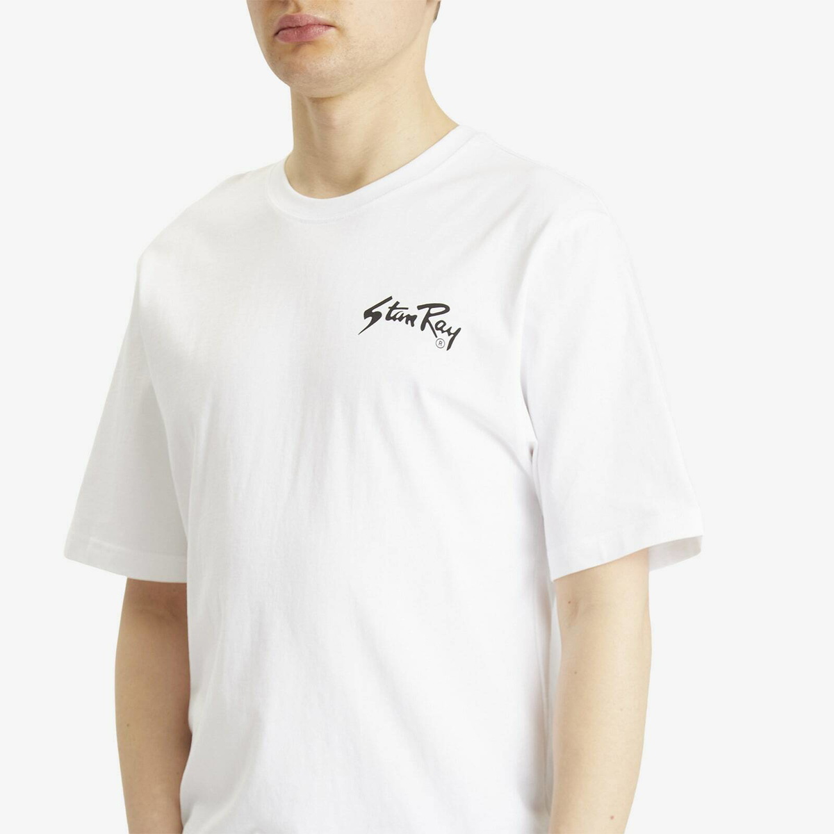 Stan Ray Men's Stan OG T-Shirt in Natural/Matt Black