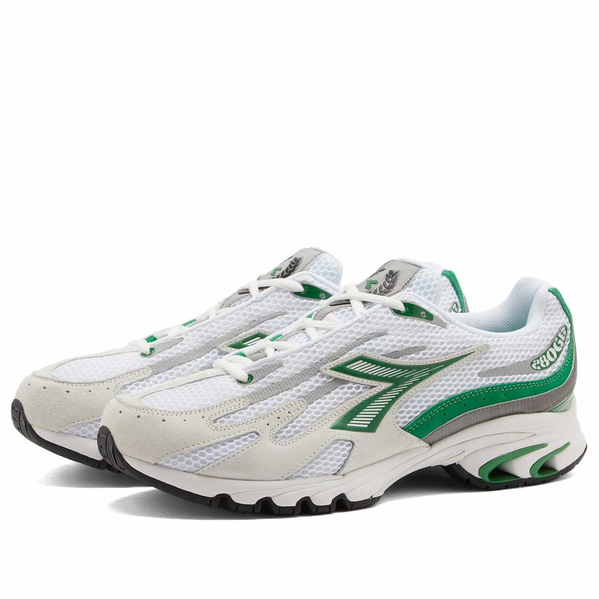 Diadora Mythos Propulsion 280 Mascotte Sneaker in Star Wht/Jelly Bean