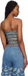Diesel Blue De-Tary Denim Top