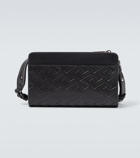 Versace - La Greca Signature leather crossbody bag