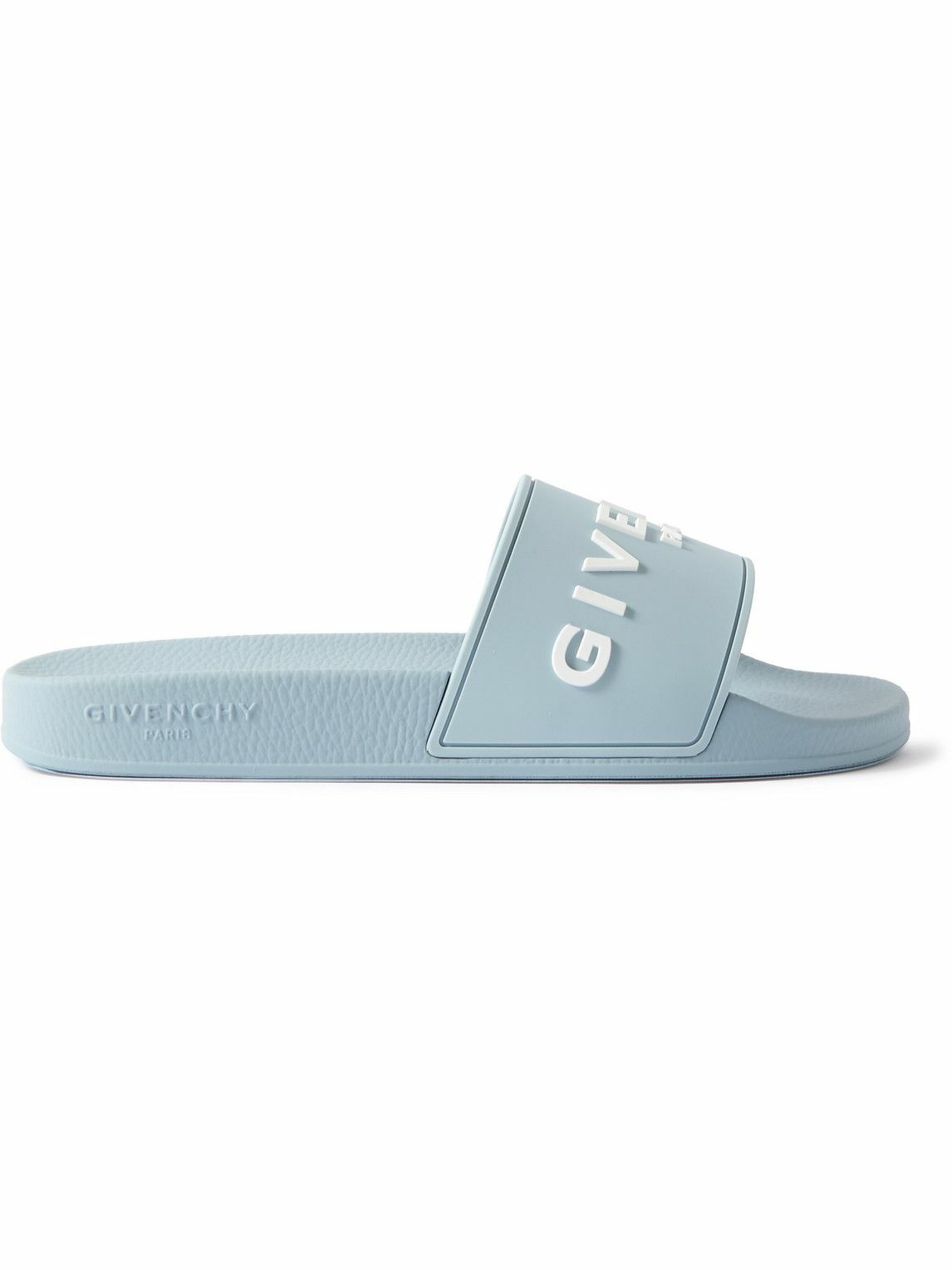 Givenchy blue slides best sale