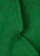 Hunza G Xandra Seersucker Bikini - Green - One Size