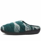 And Wander Men's x SUBU Wool Sandal in Green Mountain Camo