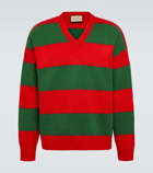 Gucci Striped wool sweater