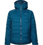 Rab - Valiance Quilted Ripstop Hooded Down Jacket - Blue