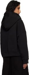 Entire Studios Black Eternal Zip Hoodie