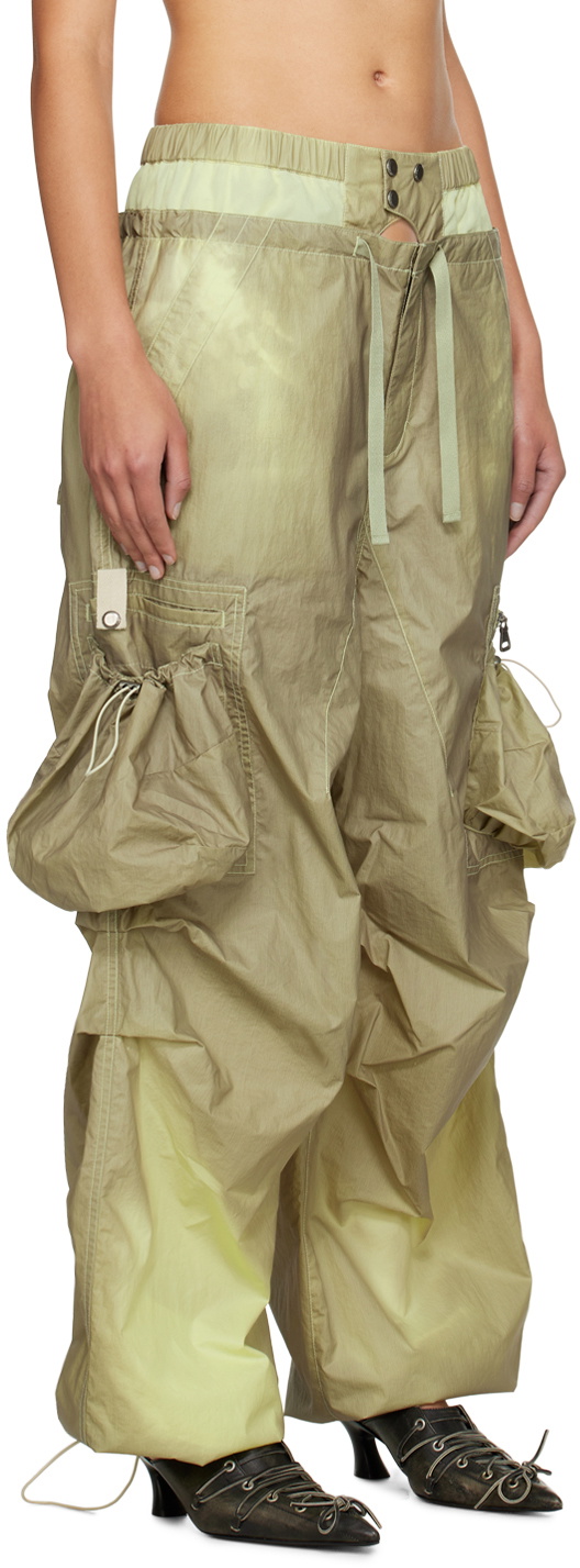 Andersson Bell Khaki Balloon Cargo Pants
