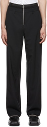 Dion Lee Black Rib Trousers