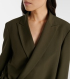 Loewe Belted wool blazer