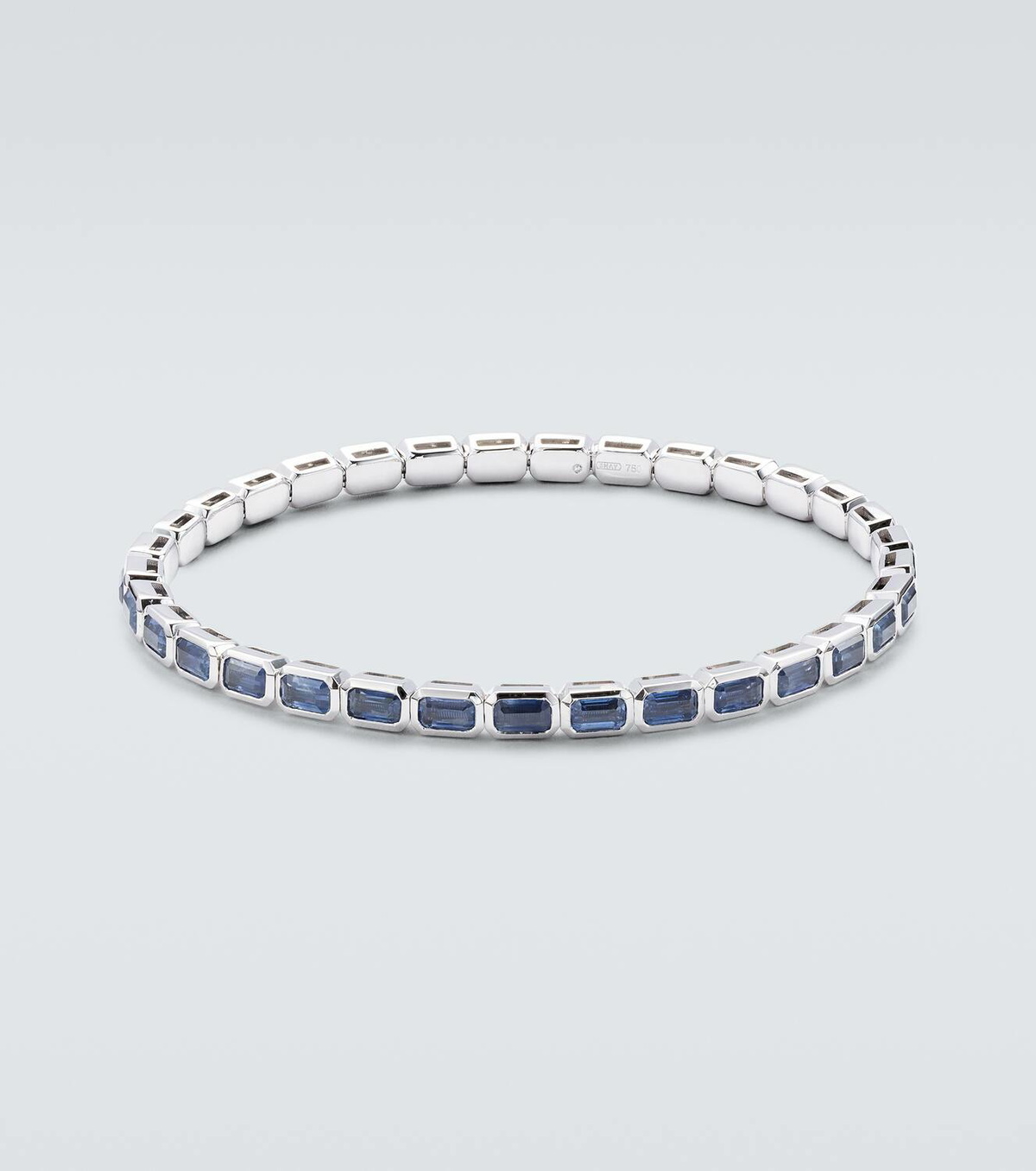 Shay Jewelry 18kt white gold bracelet with sapphires and diamonds