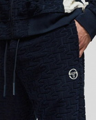 Sergio Tacchini Livata Monogram Track Pant Blue - Mens - Track Pants