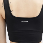 Adanola Women's Ultimate Square Neck Bra Top in Black
