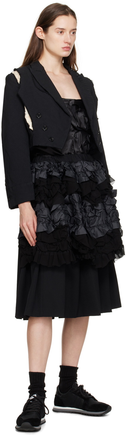 Comme des Garçons Comme des Garçons Black Layered Jacket
