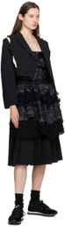 Comme des Garçons Comme des Garçons Black Layered Jacket