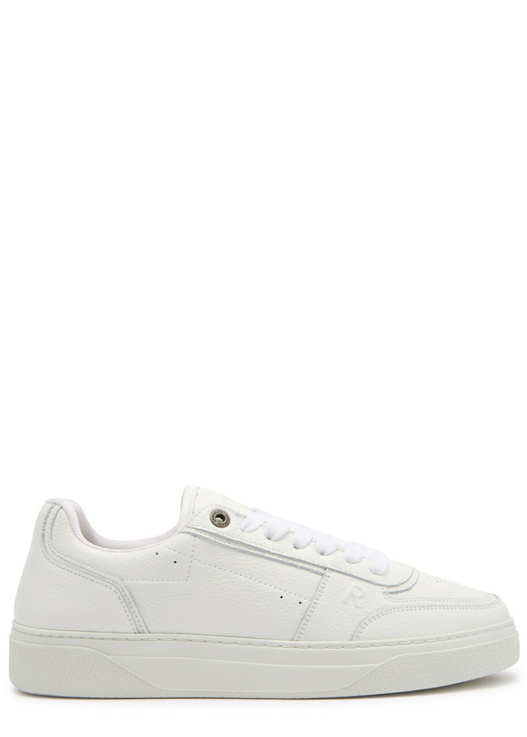 Photo: Represent Initial Panelled Leather Sneakers White