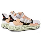 adidas Consortium - Hender Scheme ZX 4000 4D Leather and Mesh Sneakers - White