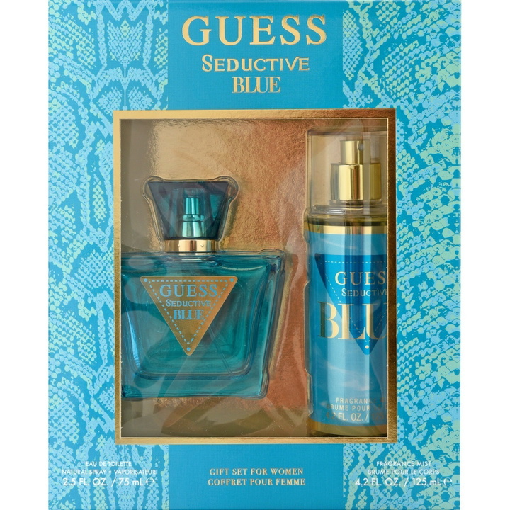 Photo: Guess Ladies Seductive Blue Gift Set Fragrances 085715329738
