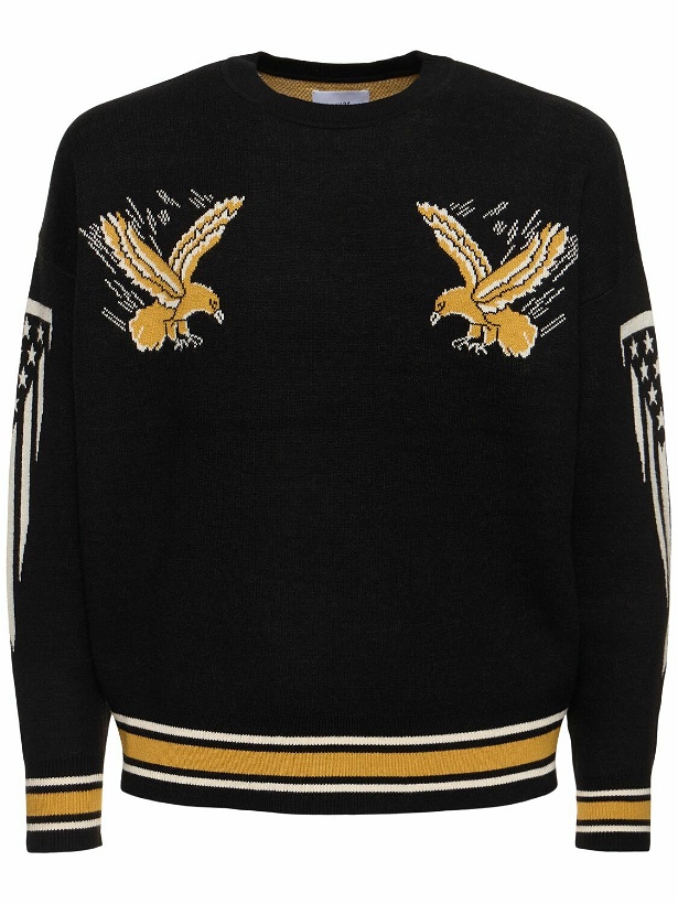 Photo: RHUDE - Rhude Eagle Souvenir Cotton Sweater
