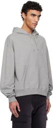 1017 ALYX 9SM Gray Boxy Pullover Hoodie
