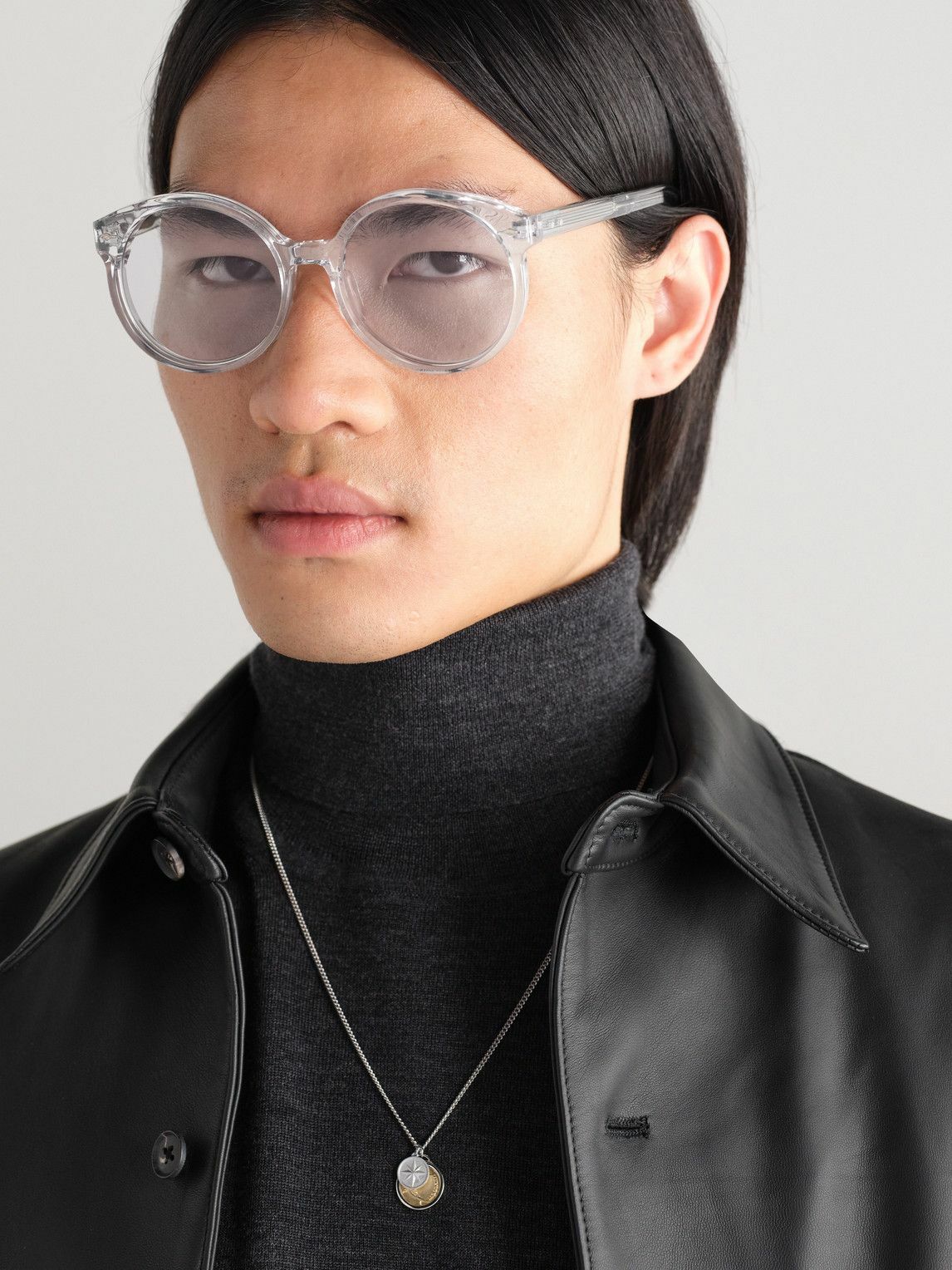 Jacques Marie Mage - Round-Frame Acetate Sunglasses Jacques Marie Mage