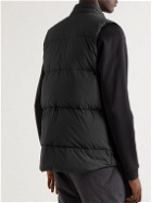 Snow Peak - Quilted Recycled Ripstop Down Gilet - Black