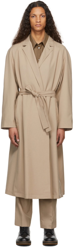 Photo: Lemaire Beige Soft Trench Coat