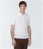 Kiton - Diamond cotton polo shirt