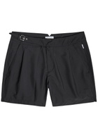 Gusari The London Printed Shell Swim Shorts Black