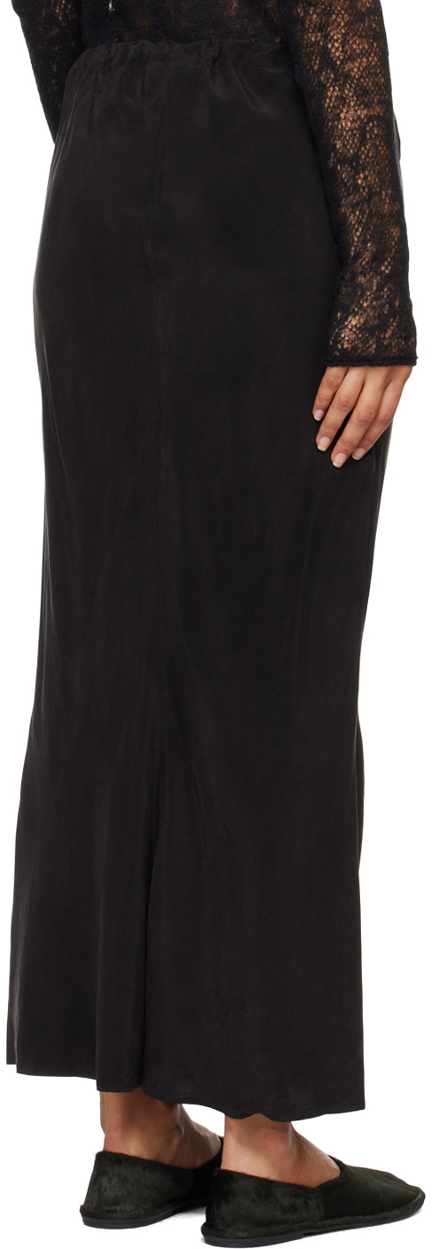 Gabriela Coll Garments Black No.290 Midi Skirt