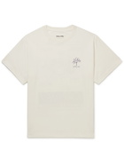 Story Mfg. - Grateful Printed Organic Cotton-Jersey T-Shirt - Neutrals