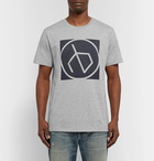 rag & bone - Printed Mélange Cotton-Jersey T-Shirt - Gray