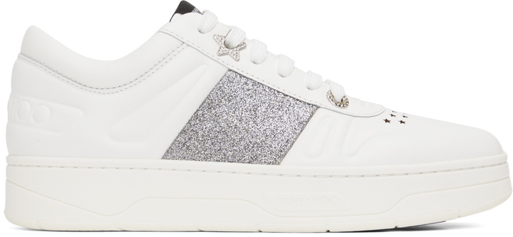 Photo: Jimmy Choo White Hawaii Sneakers