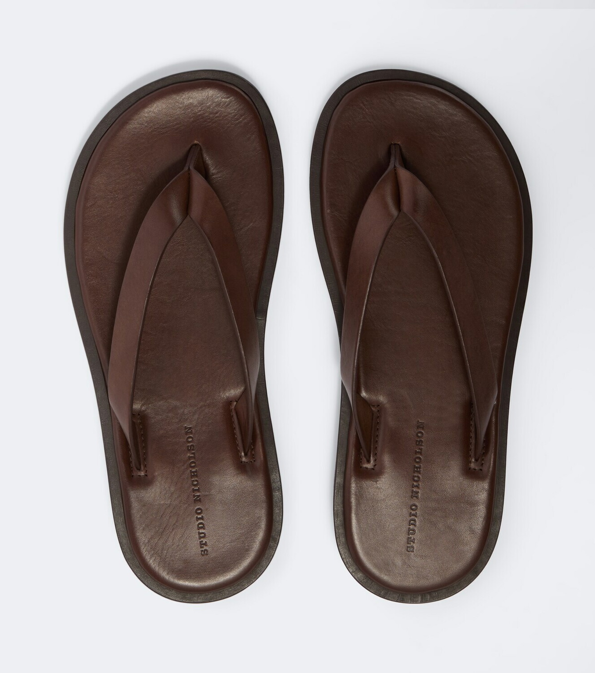 Studio Nicholson Leather thong sandals
