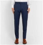 Caruso - Navy Aida Slim-Fit Wool and Mohair-Blend Suit Trousers - Blue