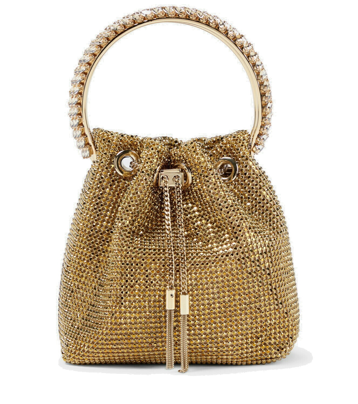 Jimmy Choo - Bon Bon embellished bucket bag Jimmy Choo