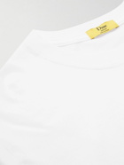 DIME - Mimic Logo-Print Cotton-Jersey T-Shirt - White