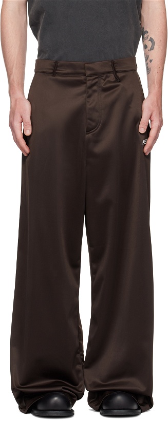 Photo: Martine Rose Brown Oversized Track Pants