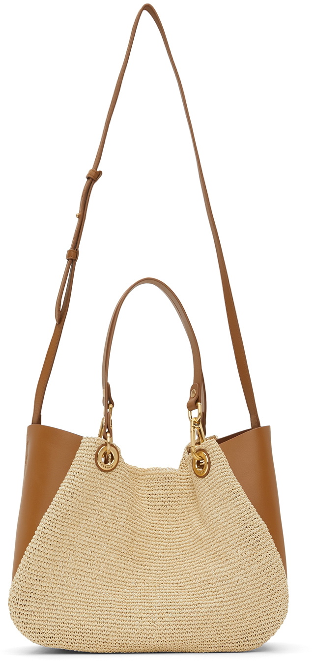 rag & bone Beige Mini Revival Summer City Tote Rag and Bone