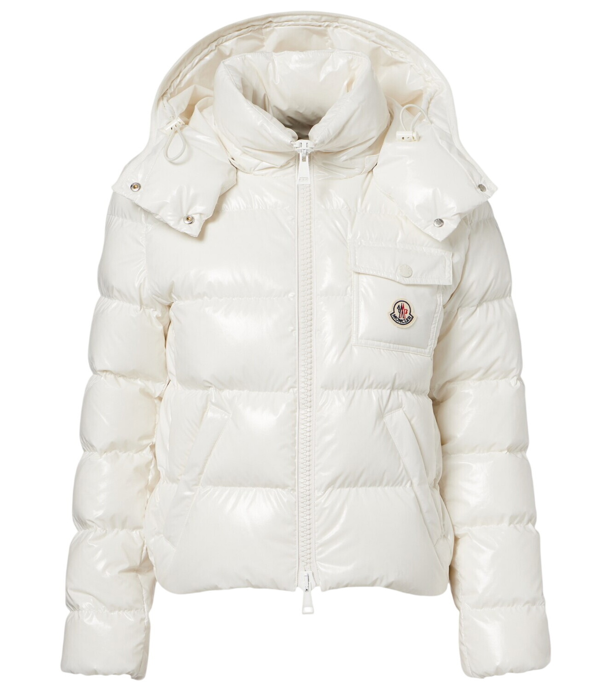 Moncler Green Down Duroc Diamond Coat Moncler