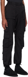 Represent Black Tech Cargo Pants