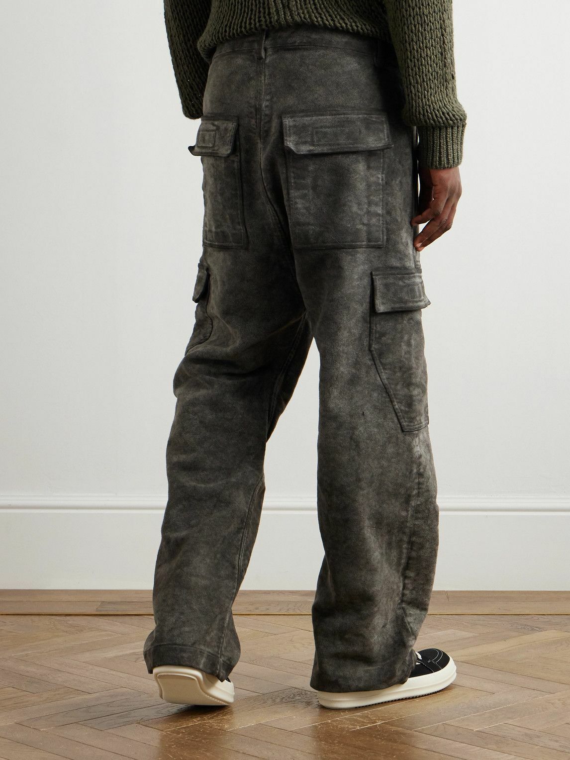 パンツ Rick Owens Multi-Pocket Cargo Trousers Rick Owens DRKSHDW Double Cargo Trousers | Black | FARFETCH