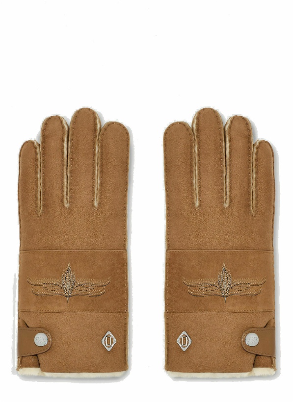 Photo: Embroidery Gloves in Beige