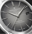 Baume & Mercier - Clifton Baumatic 10551 Automatic Chronometer 40mm Stainless Steel Watch, Ref. No. M0A10551 - Gray